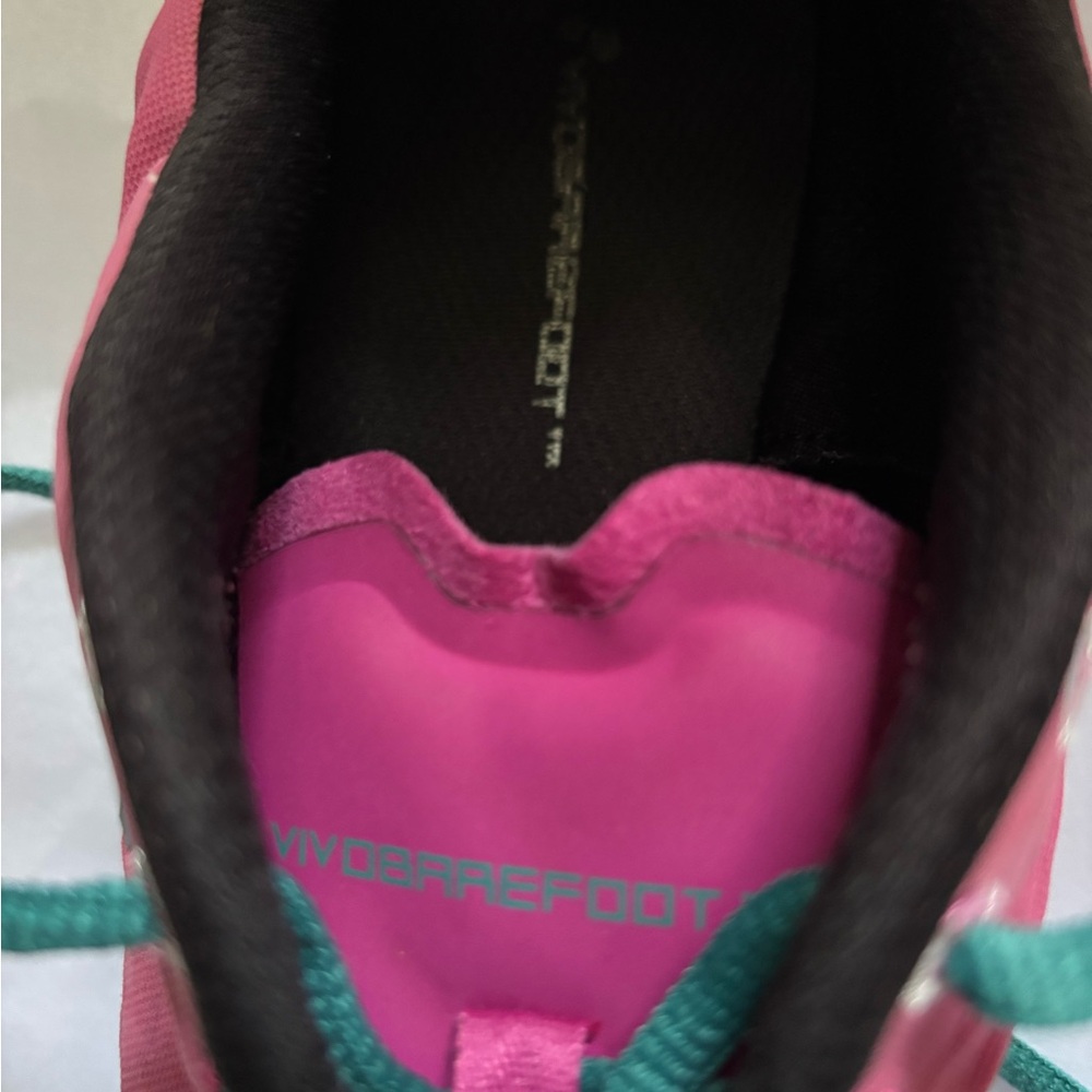 2/$40 Vivo Barefoot Pink and Teal Athletic Shoes - Picture 3 of 10